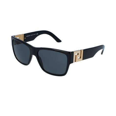 versace rectangle sunglasses men|Versace rectangle sunglasses black.